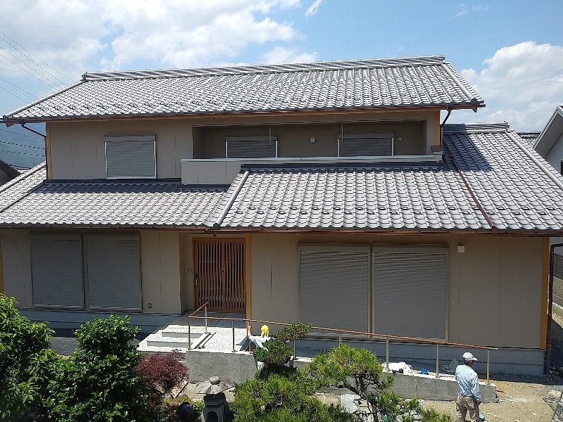 日本瓦が映える和の住まい