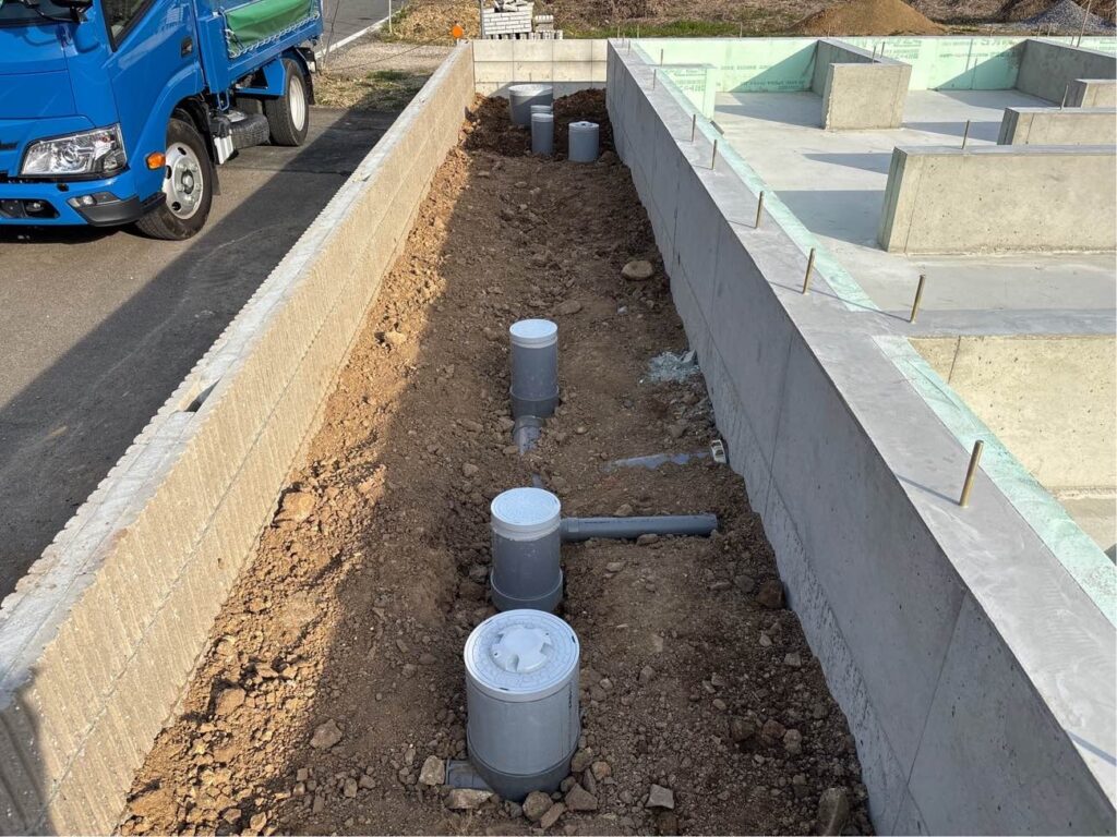 外回り配管工事