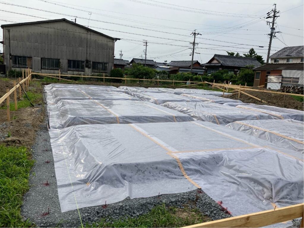 土間ｼｰﾄ敷き
