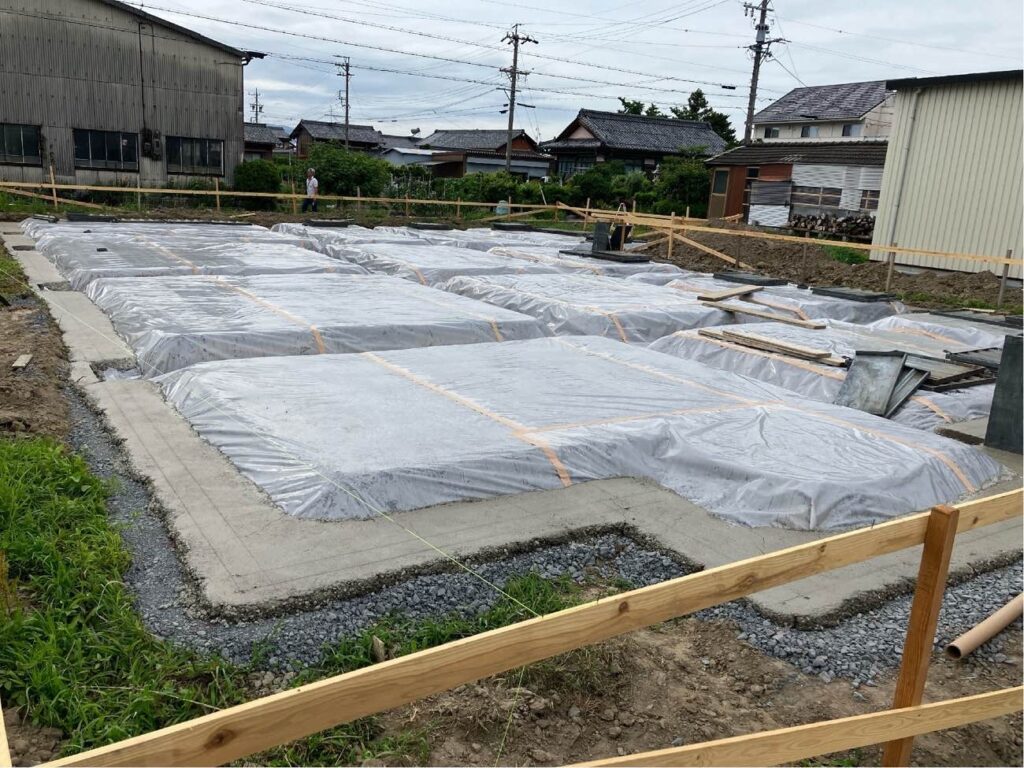 捨てコン敷き